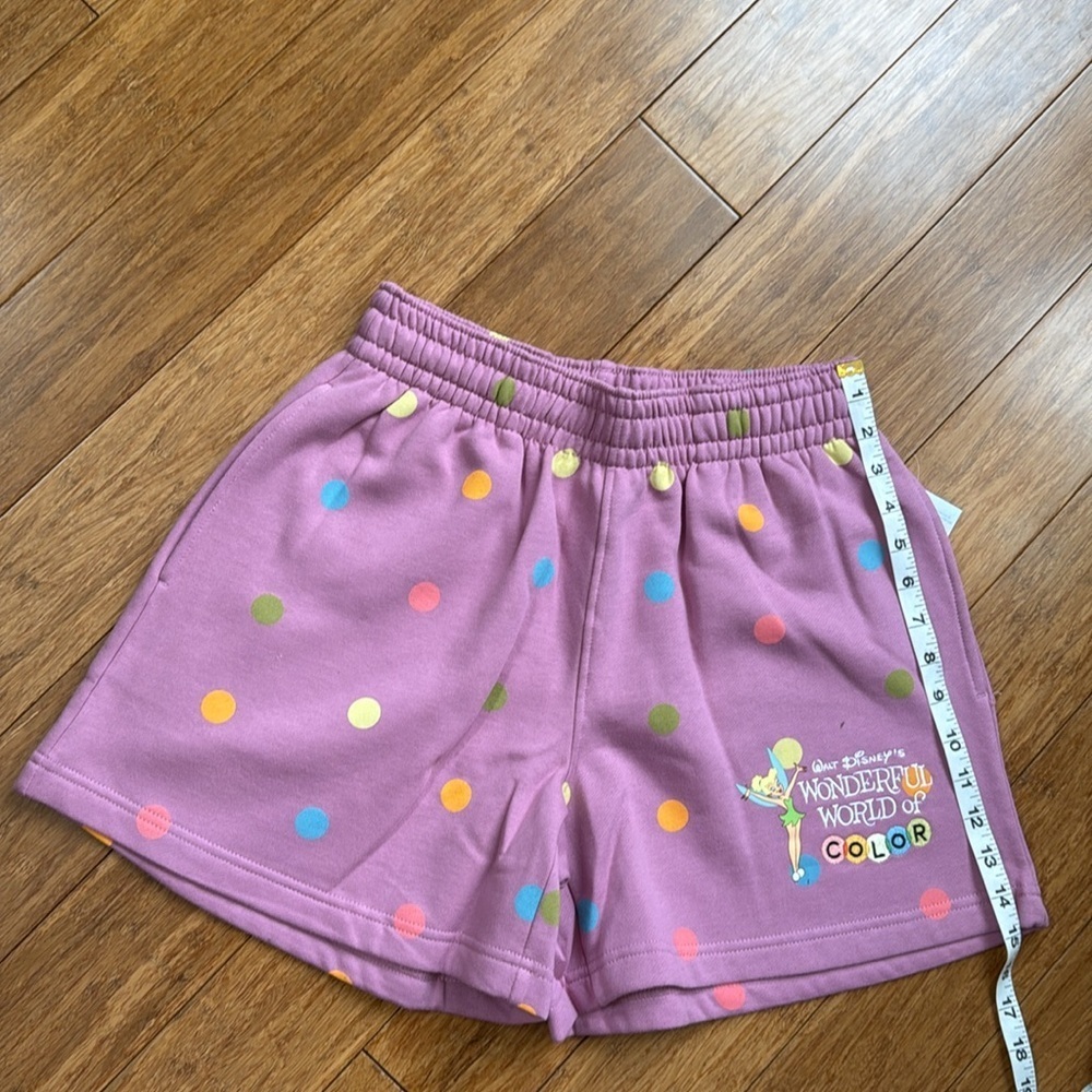 NEW DISNEY Cotton Shorts Embroidered as S - Picture 6 of 8